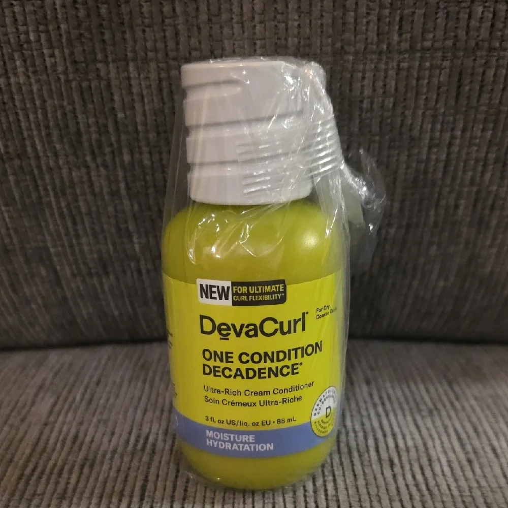 DevaCurl Hair Care Collection, 4 Piece Set In Clear Bag, Moisture Hydration, New